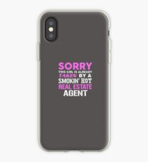 This Girl Taken By Hot Real Estate Agent iPhone Case