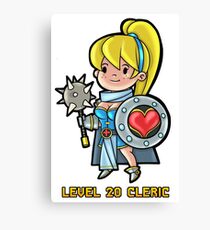 Level 20 Cleric Canvas Print