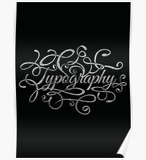 Póster Tipografía en tipografía