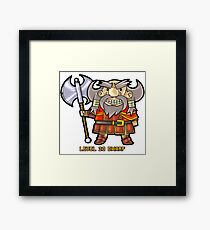 Level 20 Dwarf Framed Print