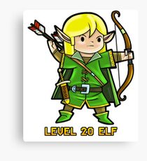 Level 20 Elf Canvas Print