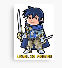 Level 20 Fighter Canvas Print