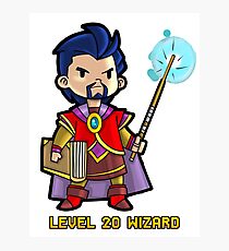 Level 20 Wizard Photographic Print