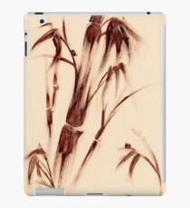 Old Friends - Sumie Ladybug & Bamboo Painting iPad Case/Skin