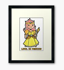Level 20 Princess Framed Print