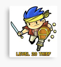 Level 20 Thief Canvas Print