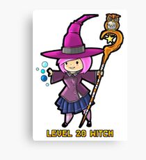Level 20 Witch Canvas Print