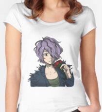 Video Game Headshot | Garry Women's Fitted Scoop T-Shirt