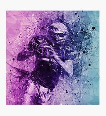 American Football Art 1 Photographic Print