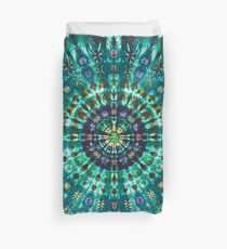 Tie-Dye Turquoise Duvet Cover
