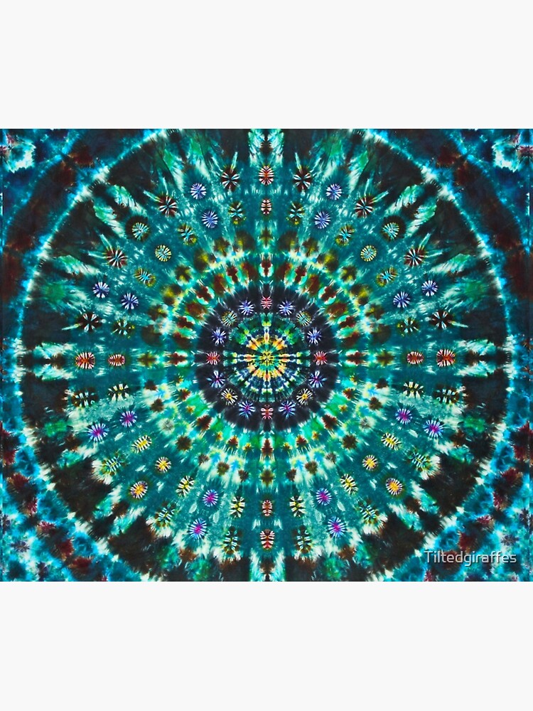 Tie-Dye Turquoise by Tiltedgiraffes
