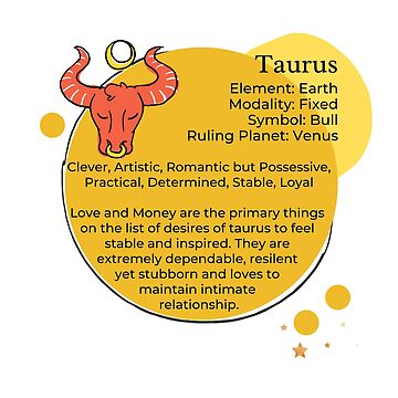 Taurus Personality Traits Taurus Horoscope Zodiac Sign Romantic