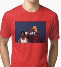 Caine and O-Dog of Menace II Society "Corner Store Tings" Tri-blend T-Shirt