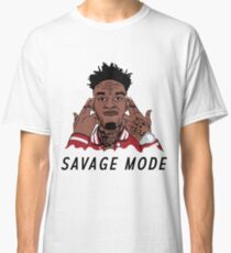 21 Savage "Been In Savage Mode" Classic T-Shirt