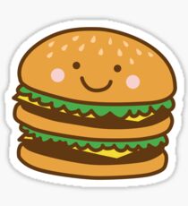 Cute Hamburger Sticker