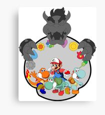 SUPER POKEMON BROS Canvas Print