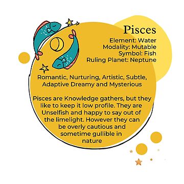 Pisces Zodiac Personality Traits Pisces Horoscope Zodiac Sign