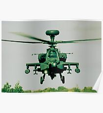 Army Green Apache Poster