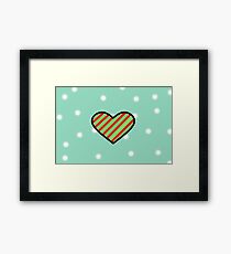 Christmas Ribbon Framed Print