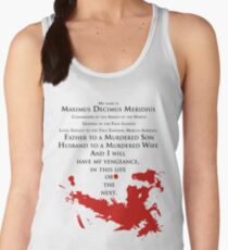 Gladiator - My name is Maximus Decimus Meridius... Women's Tank Top