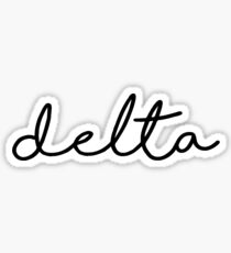 Delta Sticker