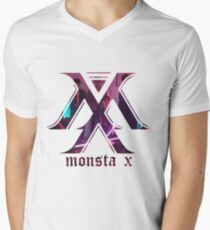 monsta-x lost logo Men's V-Neck T-Shirt