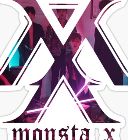 monsta x rush stickers redbubble