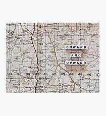 Onward and Upward Photographic Print
