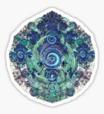 Old compass Sticker