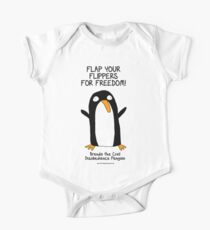 Brenda the Civil Disobedience Penguin One Piece - Short Sleeve