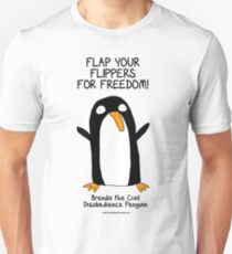 Brenda the Civil Disobedience Penguin Unisex T-Shirt