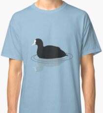 Common coot vector Classic T-Shirt