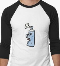 cartoon aerosol can Men's Baseball ¾ T-Shirt