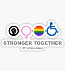 Stronger Together Sticker