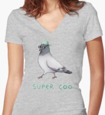 Super Coo Fitted V-Neck T-Shirt