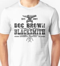 Doc Brown Blacksmith - Back to the Future Inspired Design Unisex T-Shirt