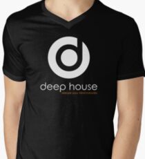 Deep House Music DJ Love the Beats Men's V-Neck T-Shirt