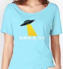 Cool Alien Hello T-shirt Emoticon Martian UFO Smile Tshirt Women's Relaxed Fit T-Shirt