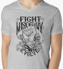 Fight Misogyny Men's V-Neck T-Shirt