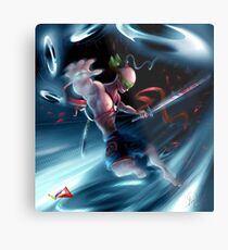 Shaolin-Scheibe Metallbild