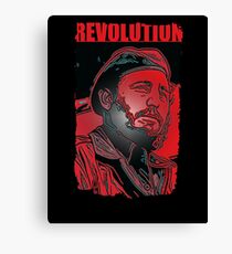 Fidel Castro revolt Canvas Print