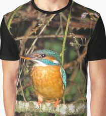 Female Kingfisher Graphic T-Shirt