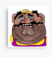 Sad Wario Canvas Print