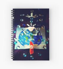 Universal Love - Crystal Healing Spiral Notebook
