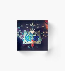 Universal Love - Crystal Healing Acrylic Block