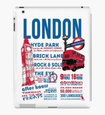 London Infographic iPad Case/Skin