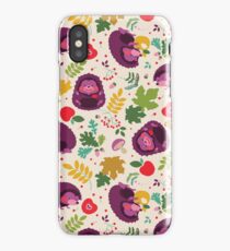 Hedgehog Print iPhone Case/Skin