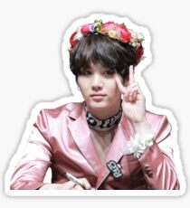 flower yoongi Sticker