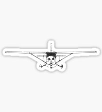 Cessna 172 Skyhawk (front) Sticker