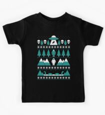 Paranormal Christmas Sweater Kids Tee